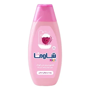 شامپو بچه شاوما مدل دخترانه حجم 400 میلی لیتر