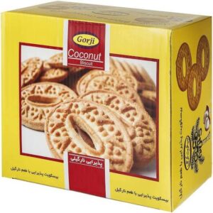 بیسکویت پذیرایی با طعم نارگیل گرجی 900 گرم